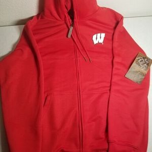 3FOUR WISCONSIN BADGER FULL Zip Hoodie